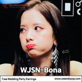 wedding party earrings(WJSN-Bona,Apink-Sonaeun,Hanhyoju) - 925 Sterling Silver