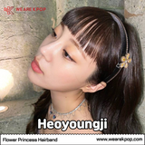 Flower Princess Hairband (Heoyoungji) - 925 Sterling Silver