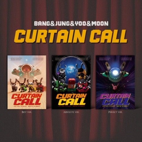 BANG&JUNG&YOO&MOON - 1st EP Album [CURTAIN CALL] (3 types Random Ver.) - WE ARE KPOP - KPOP ALBUM STORE