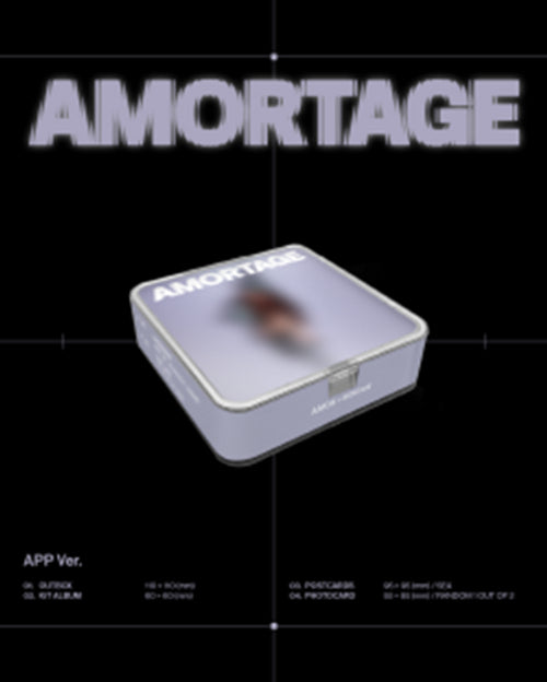 JISOO Mini Album [AMORTAGE] (APP Ver)
