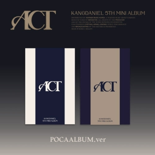 KANGDANIEL - 5th Mini Album [ACT] (POCA ALBUM) (2types Random ver.) - WE ARE KPOP - KPOP ALBUM STORE