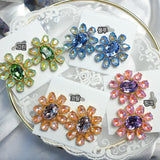 Cherry Blossom Flower Pastel Vivid Earrings (Lesserafim-Chaewon, Izone-Hitomi) - 925 Sterling Silver - WE ARE KPOP