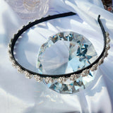 Wedding party stage headband (Nature-Lu) - 925 Sterling Silver
