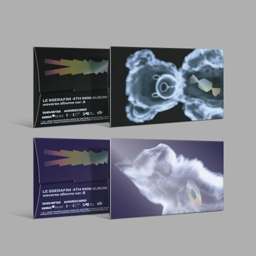 LE SSERAFIM - 4th Mini Album [CRAZY] (weverse albums ver.) (2types Random ver.) - WE ARE KPOP - KPOP ALBUM STORE