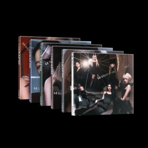 LE SSERAFIM - 5th Mini Album 'HOT' (COMPACT ver.) (6 Types Random Ver)