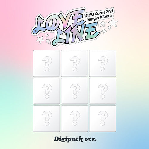 NiziU - Korea 2nd Single Album [LOVE LINE] (Digipack ver.) (9 Types Random ver)