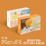 SEVENTEEN - 12th Mini Album [SPILL THE FEELS] (KiT Ver.) (2types Random ver.)