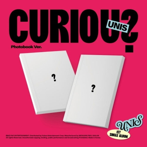 UNIS - 1st Single Album [CURIOUS] (Photobook Ver.) (2 types Random ver.) - WE ARE KPOP - KPOP ALBUM STORE