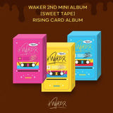 WAKER - 2nd Mini Album [Sweet Tape] (RISING CARD ALBUM) (Random Ver.)