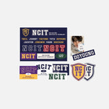 NCT 127 - REMOVABLE LAPTOP DECO STICKER SET - NCIT (RANDOM VER.)