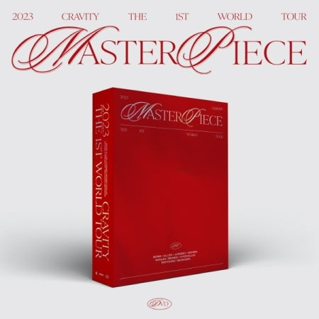 CRAVITY - 2023 CRAVITY THE 1ST WORLD TOUR ¡®MASTERPIECE¡¯ DVD - WE ARE KPOP