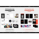 ENHYPEN - WORLD TOUR [MANIFESTO in SEOUL] (Digital Code+DVD set.) + Ticket +Polaroid +L Holder - WE ARE KPOP