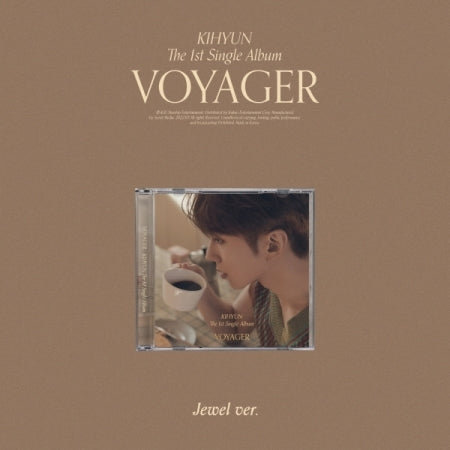 KIHYUN - 1ST single VOYAGER (JEWEL VER) (poster onpack) - WE ARE KPOP