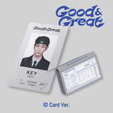 KEY - The 2nd Mini Album [Good & Great] (ID Card Ver.) - WE ARE KPOP