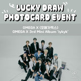 [LUCKY DRAW] OMEGA X - 3rd Mini Album [IYKYK] (Random ver.) + Random Photocard A ver. (ITTA)