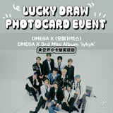 [LUCKY DRAW] OMEGA X - 3rd Mini Album [IYKYK] (Random ver.) + Random Photocard B ver. (ITTA)