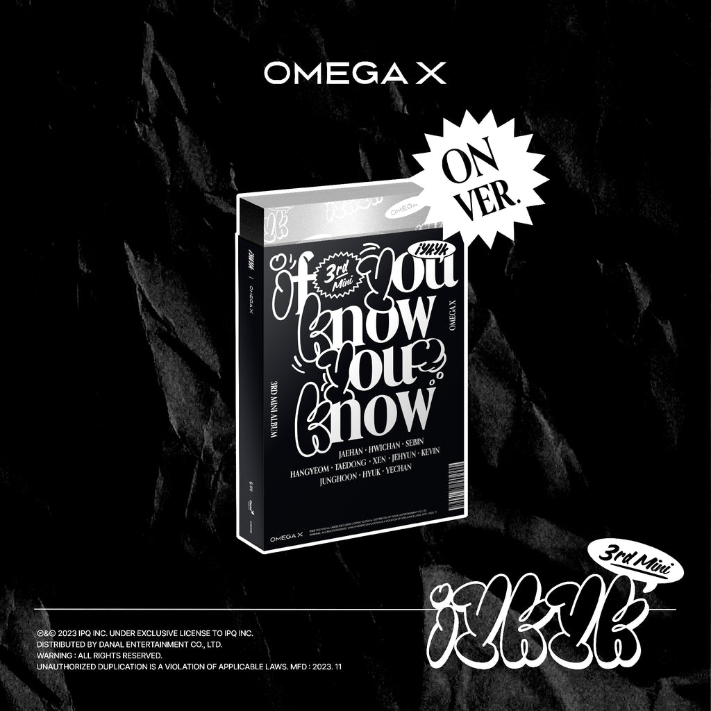 OMEGA X - 3rd Mini Album [IYKYK] (ON Ver.)