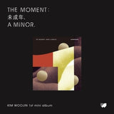 KIM WOOJIN - 1st Mini [The moment : ڱà÷Ҵ, A MINOR. ] A Ver. - WE ARE KPOP