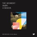 KIM WOOJIN - 1st Mini [The moment : ڱà÷Ҵ, A MINOR.] B Ver.