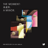 KIM WOOJIN - 1st Mini [The moment : ڱà÷Ҵ] Random ver. - WE ARE KPOP