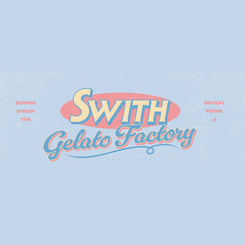 STAYC - STAYC 2ND FANMEETING [SWITH GELATO FACTORY] MD (MINI BROCHURE)