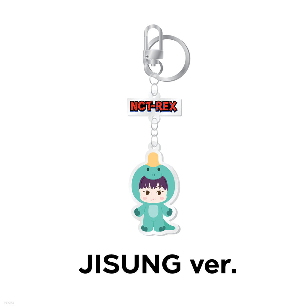 [JISUNG] NCT REX ACRYLIC KEY RING - NCT DREAM X PINKFONG
