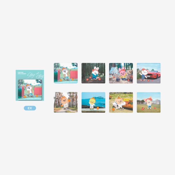 [JYP SHOP] Stray Kids - ACRYLIC MAGNET - Stay in STAY (Han quokka ver.)